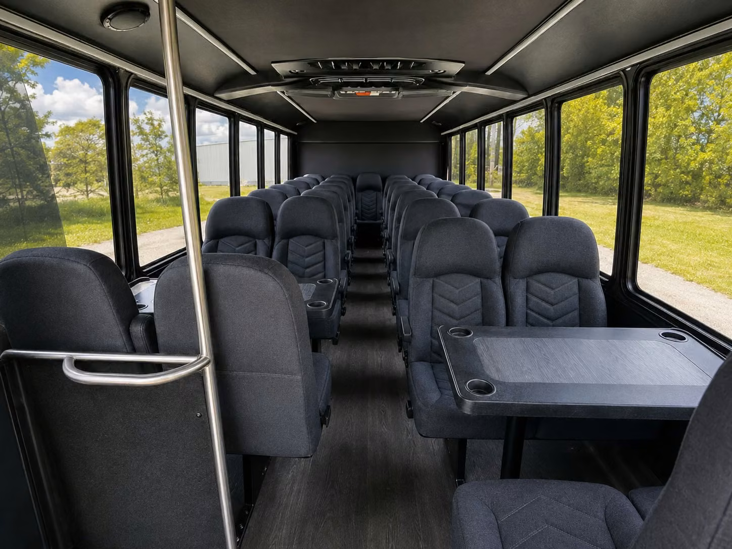 20 passenger minibus interior