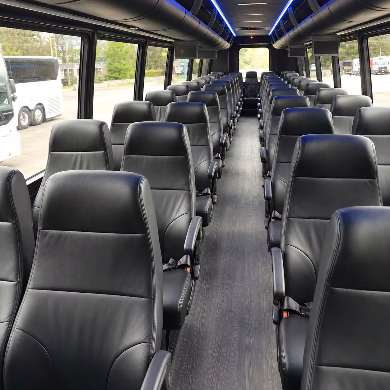 25 passenger minibus inside