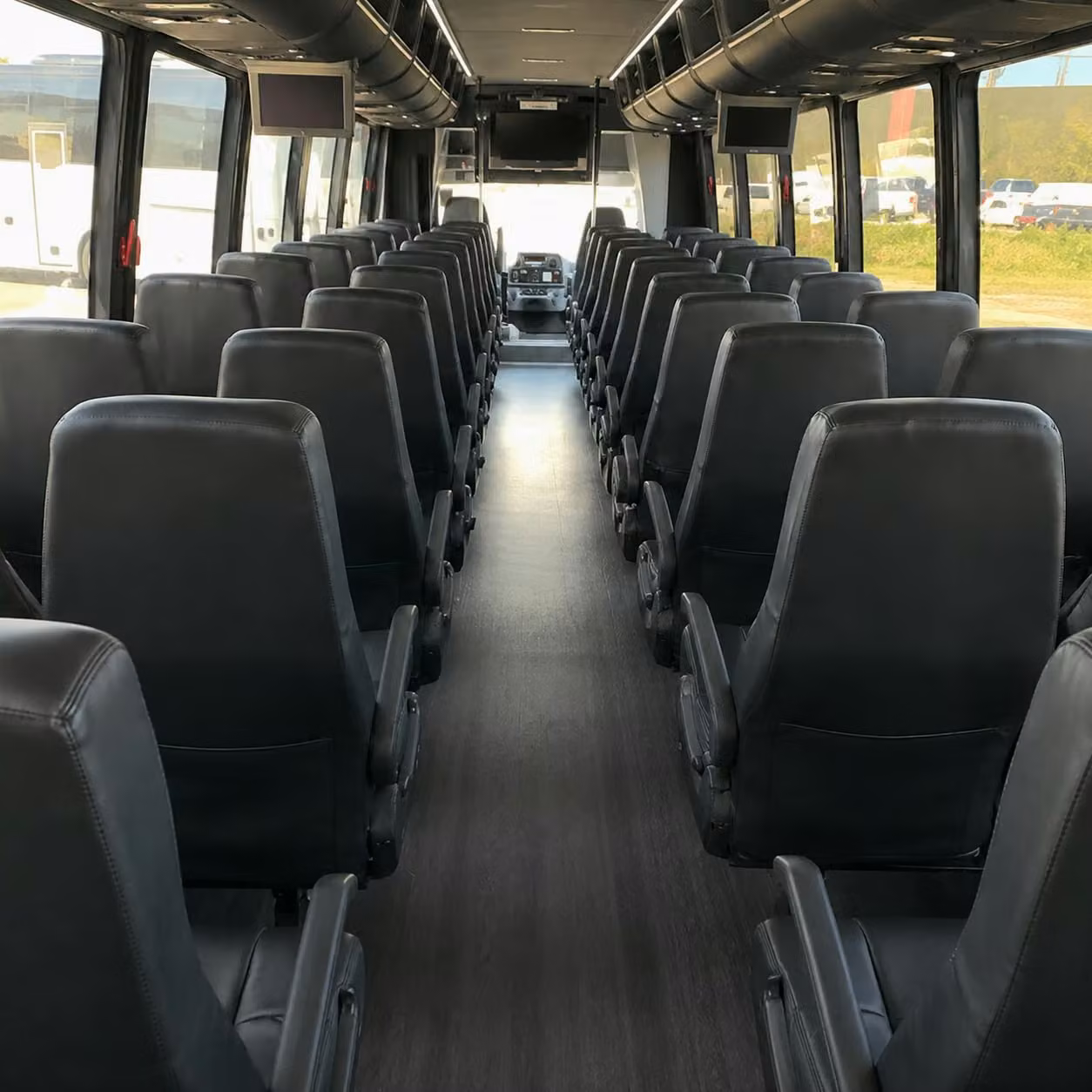 30 passenger minibus inside