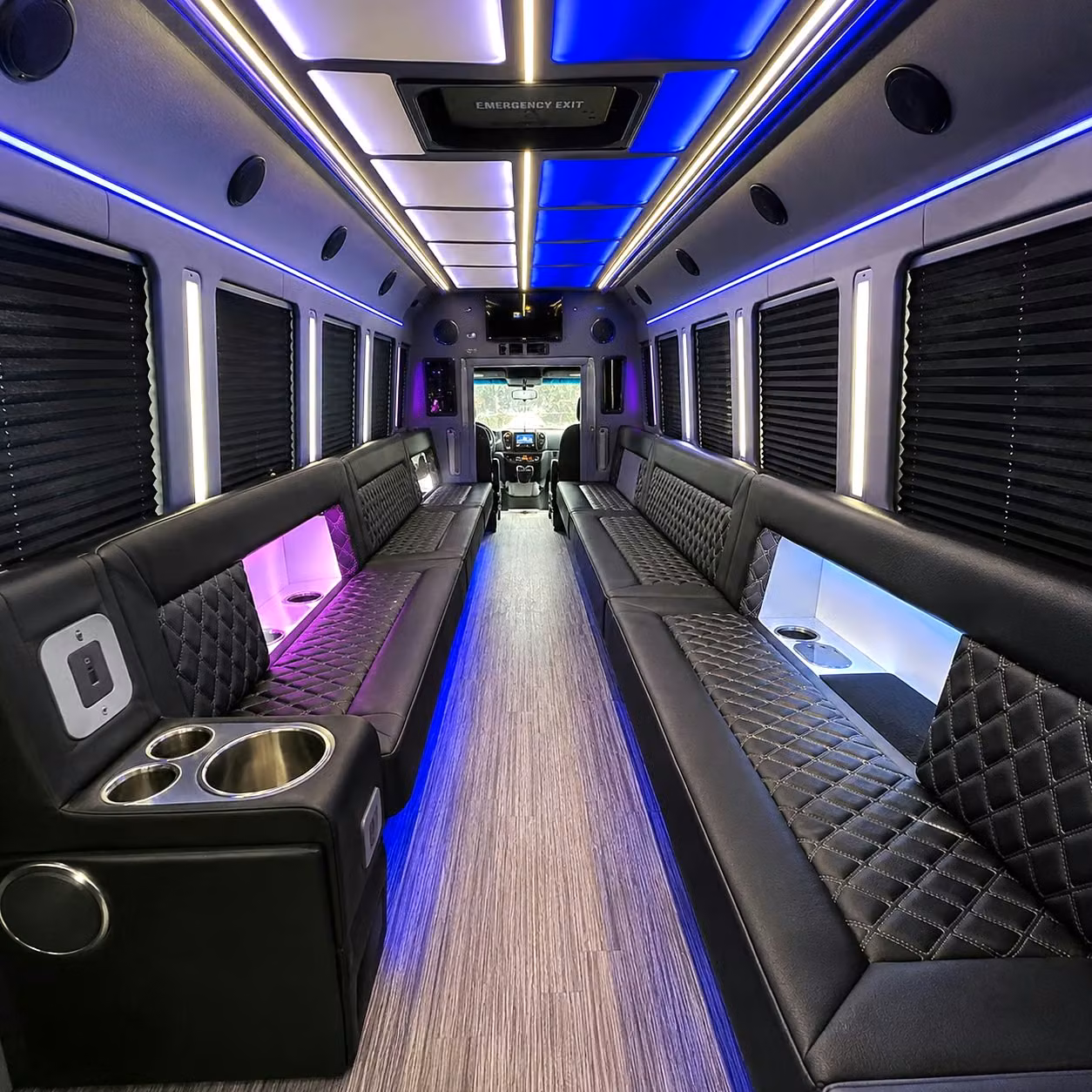 party bus interior