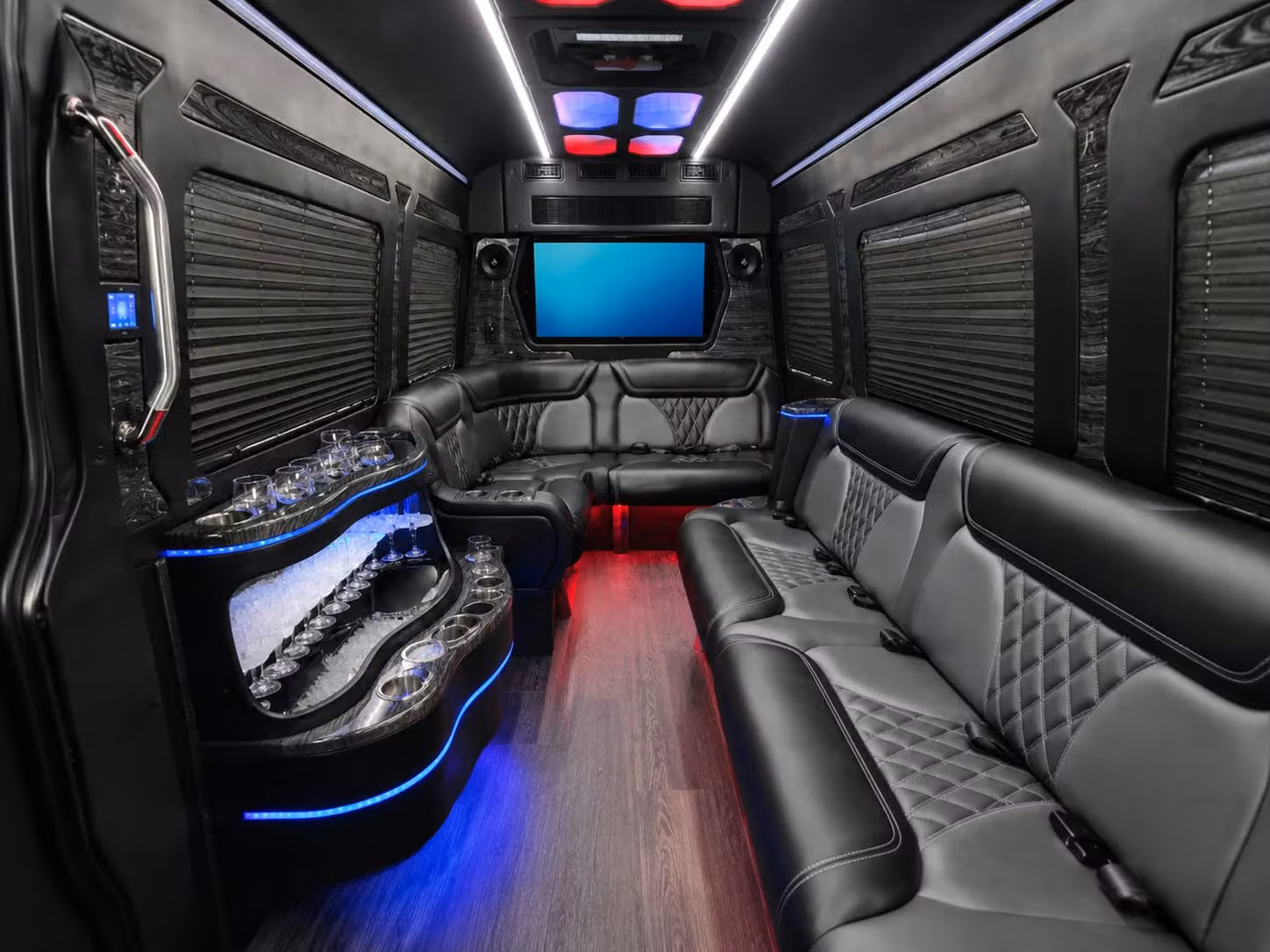 sprinter limousine inside