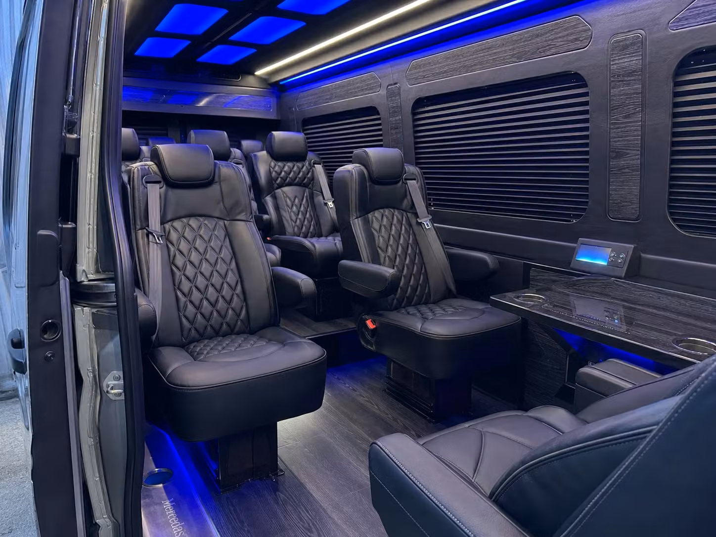 sprinter van transportation for groups and events across richmond
