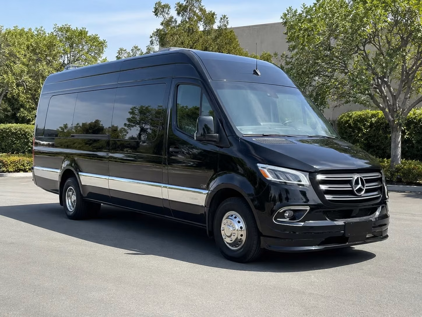 sprinter van with driver